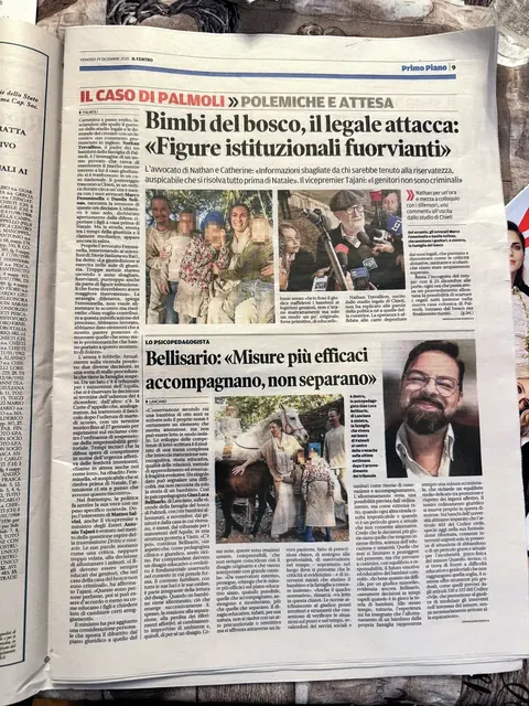 Articolo nazionale ADNKronos su La casa nel bosco di Gian Luca Bellisario