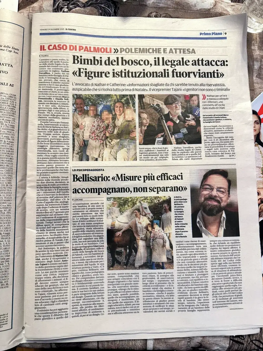 ADNKronos – La casa nel bosco: la prima pagina
