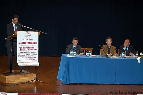 Con il giornalista Marco Travaglio
