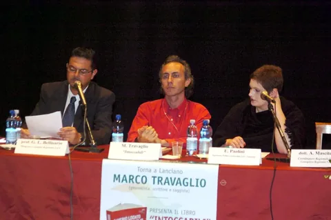 Con il giornalista Marco Travaglio