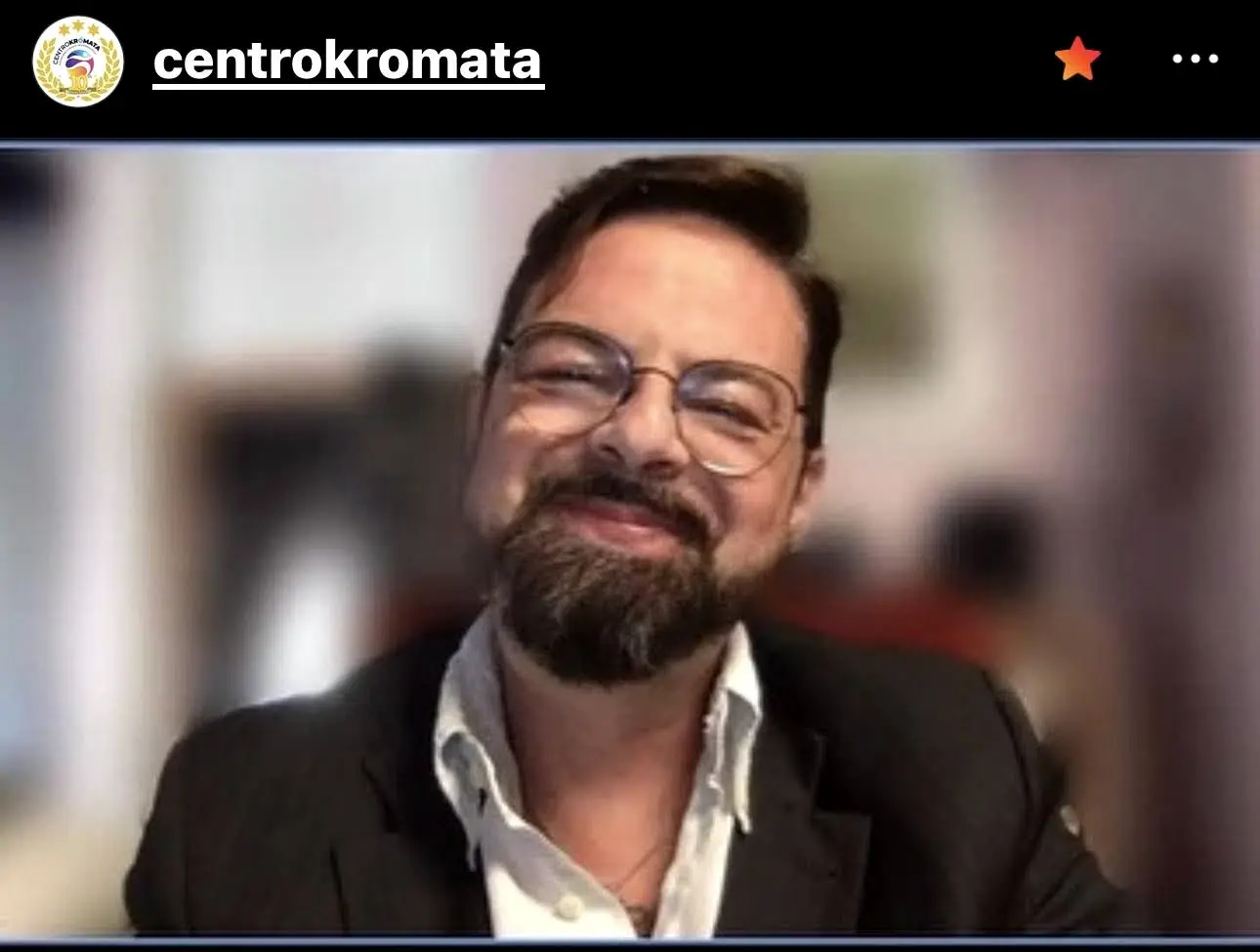 Gian Luca Bellisario durante un incontro formativo